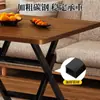 Mesa plegable, Mesa pequeña, Mesa de comedor, Mesa redonda simple para el hogar, Mesa portátil exterior para casa de alquiler para comer, Mesa cuadrada