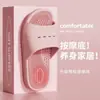 Pantuflas de Masaje para Hombre para el Hogar Acupunto de Pie Baño Tabla Antideslizante de Acupresión Sandalias de Verano para Hombre PVC Hogar Mujer