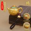 Colgante de Tetera de los Doce Signos del Zodíaco, Llavero de Mahjong, Colgante para Bolso Pequeño, Venta al por Mayor de Fábrica de Regalos
