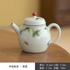 Vaso de Esboço de Osmanthus em Cor Underglaze Pintado à Mão Puro Vaso Único Cerâmica Miniatura Vintage Doméstico Conjunto de Chá Kung Fu Bule