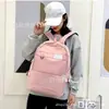 Mochilas de Estudiante Modernas, Simples y a la Moda, Bolsas para Estudiantes Universitarios, Mochilas de Campus de Gran Capacidad para Estudiantes Masculinos y Femeninos durante la Temporada Escolar