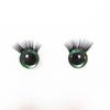 Plástico 3D con Pestañas Pestañas Estéreo Ojo Juguete de Peluche con Flash DIY Accesorios para Ojos Estéreo