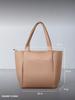 Bolso de Mujer Transfronterizo Gran Volumen Nuevo Estilo Bolso Bolso de Hombro para Mujer Bolso Elegante para Ir al Trabajo Cuero Suave a la Moda Combinable Bolso Tote Portátil