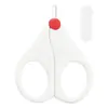 Tijeras para Uñas de Bebé Acero Inoxidable Tijeras para Uñas Infantiles Tijeras para Uñas de Recién Nacido Suministros para el Cuidado del Bebé Cortauñas Acabado Brillante