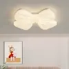 Luminária de teto para quarto estilo vintage, retro americano ultrafina redonda simples com imitação de madeira de nogueira, luz para varanda, luz para quarto principal