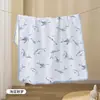 Almohadilla de Diafragma para Bebé de Algodón Peinado Impermeable Lavable Tamaño Grande Almohadilla para la Tía Fisiológica Colchón con Estampado para Bebé Recién Nacido