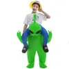 Fantasias Infláveis de Dinossauro, Traje Inflável de Alienígena para Adultos, Festa de Halloween, Versão Infantil TK Transfronteiriça da Amazon