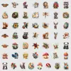 50 Adesivos de Grafite de Panda Estilo Ins Adesivos Fofos Infantis para Diário de Conto de Contas Adesivos Impermeáveis para Copo de Água Celular Adesivos Criativos