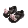 Sapatos de Bebê 2026 Primavera e Outono Novo Estilo Coreano Meninas Sapatinhos de Princesa com Franja Moda Infantil Sola Macia Estilo Birkenstock Sapatinhos Pequenos de Couro