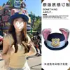 Disney Mickey Cartoon Headband Feminino Bonito Mickey Mouse Bolinhas Laço Headband Parque de Diversões Foto Headwear