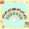 Zb1 Cheng Hanbin Zhang Hao 30% de desconto Leque Dobrável Leque Suporte de Show Mercadoria TikTok Mesmo Estilo