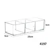 Portalápices Papelería Caja de Almacenamiento Simple Tipo Cajón Compartimentado Acrílico Transparente Pluma de Acuarela Marcador Estante de Almacenamiento Multicapa