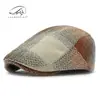 Boina Vintage para Mujer, Nueva Gorra de Boina Degradada para Primavera y Otoño, Sombrero de Artista de Moda Británica, Gorra de Visera para Hombres Jóvenes, Moderna