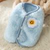Conjunto de Duas Peças Colete Urso Fofo de Outono e Inverno para Cães Japonês e Coreano Camiseta Básica para Gatos Lã Pet Roupas para Cães