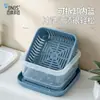 Caja de Almacenamiento de Jabón para Desagüe de Baño BNBS, Simple Soporte y Plato para Jabón para el Hogar