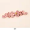 Botão de Cheongsam com fecho de borboleta de jade estilo chinês feito à mão, novo acessório decorativo estilo chinês para traje Tang