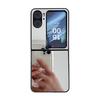 Adequado para Capa de Celular Dobrável Oppofindn3Flip Zflip7 Capa Protetora Espelhada Capa Espelho de Maquiagem Purax