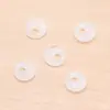 Anillo Huagu de Princesa de Ágata de Cristal Natural de 14 mm con Agujero Grande Hebilla Ping An Colgante Lateral para Pendientes Joyería Accesorios DIY