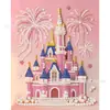 Kit de Material DIY para Pintura com Pérolas, Pintura Decorativa para Hall de Entrada, Estudo e Sala de Estar, Criativo Feito à Mão com Toque de Luxo