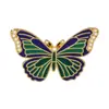 Nuevo Broche de Mariposa Creativo Más Vendido, Diseño Colorido y Elegante, Accesorio de Moda Versátil, Insignia de Metal