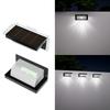 Luz Solar de Jardín Exterior Impermeable Decorativa Balcón Hogar Jardín Escaleras Valla Peldaño Barandilla Luz de Pared Envolvente