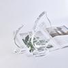 Trofeo de Cristal Acrílico Transparente Personalizado Premio para Empleado de Empresa Estudiante Medalla de Recuerdo Medalla Hecha a Medida