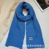 Cachecol de Qualidade Misturado Estilo Coreano~ Tricô 100% Algodão 50 Mistura Outono e Inverno Versátil Quente Simples Protetor de Pescoço Macio e Amigo da Pele