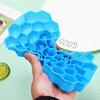 Molde de Hielo de Panal de 37 Cavidades con Tapa para Prevenir Olores, Caja de Cubitos de Hielo para Refrigerador Doméstico, Molde de Hielo Casero para Mamá y Bebé