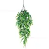 Colgante de pared con hojas persas simuladas, Vid persa para decoración del hogar, Hojas falsas, Plantas artificiales, Decoración de plantas verdes, Plantas acuáticas de plástico