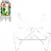 Suporte de Acrílico Transparente para Dispensador de Bebidas Transfronteiriço Removível Espessado Estável Rack de Armazenamento para Festa em Casa Bar