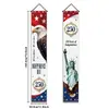 Cortina de Porta de Bandeira Pendurada de Casal para o Dia da Independência Americano de 250º Aniversário 1776-2026 Modelo Novo Transfronteiriço