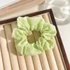 Goma para el pelo scrunchie de encaje floral pequeño estilo coreano banda elástica para el pelo tipo intestino grueso cuerda para el pelo con lazo banda elástica accesorios para el pelo de puesto callejero