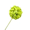 Hortênsia Esférica Nova Cena Realista Arranjo Casamento Arranjo Artificial de Flores Hortênsia Flor Falsa Hortênsia de Caule Único Flor Artificial de Hortênsia