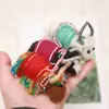 Colgante de Muñeco de Yak Lindo 3D de Fieltro de Lana Estilo Ins Regalo Adorno Pequeño Colgante Decoración de Escritorio