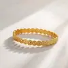 Pulseras de Acero Inoxidable Más Vendidas Transfronterizas Europeas y Americanas, Pulseras Geométricas Exageradas de Gama Alta para Hombres y Mujeres, Fabricante