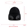 Gafas de Invierno a Prueba de Viento Gorro de Esquí Engrosado Forrado de Lana Gafas de Sol a Prueba de Viento para Hombres y Mujeres Gorro de Punto Gorro de Aviador Cálido con Cuello de Tortuga
