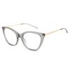 Nerd Sem Maquiagem Gatinho Estiloso Miopia Luz Azul Retrô High-End Cool Versátil Moda Óculos de Grau Plano