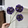 Flores Artificiais Roxas, Rosas, Hortênsias para Casamento, Flores de Seda, Rosas Decorativas para Paisagismo, Mar de Flores em Cascata Famoso na Internet