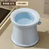 Bañera de asiento para hemorroides para hombres y mujeres, dispositivo de lavado sin agacharse, lavado de glúteos post-cirugía anal, bañera de asiento para uso doméstico con elevación de altura