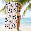 Toalla de Playa Rayada Jit para Dropshipping Transfronterizo en Amazon Temu, Toalla de Baño de Playa de Microfibra Estampada Digitalmente
