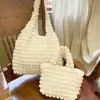 Bolsa de Hombro de Compras Estilo Coreano, Bolso de Mano para el Trabajo, Lonchera Personalizada, Bolso de Mano, Bolso de Mano de Burbujas de Hada Baita