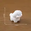 Paisaje en Miniatura Creativo Lindo Perro Shih Tzu Muñeca Casa de Muñecas Decoración DIY Accesorios para Colgar Mini Adornos de Escritorio