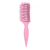 Amazon Peine Esponjoso Parte Superior Craneal Rizado Rebotante Peine para Cabello Bolsa de Aire Masaje Suavizante Cepillo de Nylon Peine de Paja de Trigo Venta al por Mayor