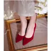 Zapatos de boda de grulla de almohada blancos, zapatos de novia, tacones de aguja rojos, nuevo modelo de primavera 2026, cómodos para los pies, adecuados para el brindis, vestido chino Xiuhe