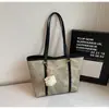Bolsa Feminina de Moda de Luxo 2026 Outono e Inverno Nova Versátil para o Dia a Dia Ombro Bolsa de Estudo Sala de Aula Bolsa Tote de Grande Capacidade