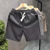 Verão Casual Shorts Masculino Moda Marca Ins Explosivo Loose Casual Moda Exterior Moda Calças de comprimento médio All-match Estilo coreano Cinco calças de comprimento