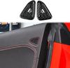 Adecuado para salida de aire pequeña de puerta modificada Corkevit Corvette C8, decoración de salida de aire acondicionado ABS