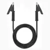 Cabos de Teste para Multímetro de Instrumento, Garras Jacaré, Fios de Teste Experimentais, Conectores Banana CC, Cabos de Conexão de Energia, Clips para Capacitor de 4mm