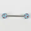 Piercing de Língua Estrela Cadente Luminosa Moda Transfronteiriça Europeia e Americana Simples Fresco Doce Fábrica de Joias para Body Piercing