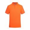 Camiseta Polo Cvc Algodão Manga Curta Uniforme Atividade Grupo Corporativo Lapela Roupa de Trabalho Logotipo Bordado Personalização Leve